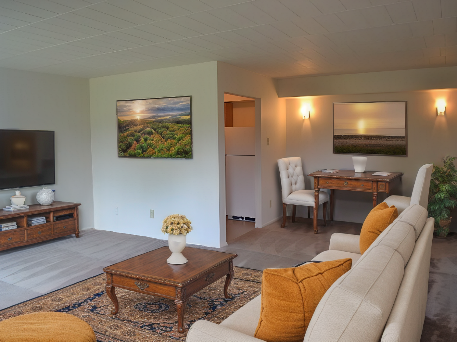Hilltop Parkview Manor Living Room